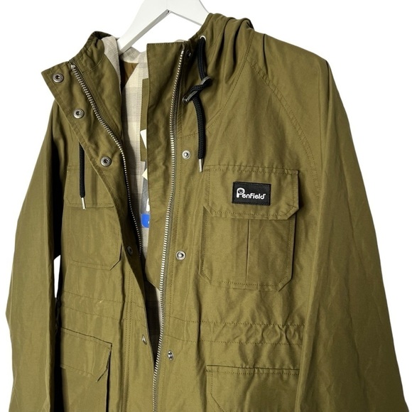 Madewell x Penfield Kasson Jacket Dark Olive Size S NEW - Picture 8 of 16